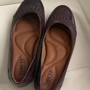 Born Women's Dark Brown Leather Loafers